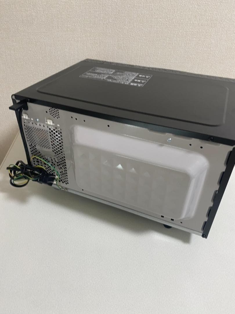 コンフィー(COMFEE') 電子レンジ 17L フラットテーブル 単機能 縦開