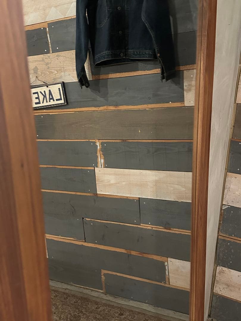 【Momo】鏡　姿見　ミラー　ウォルナット　立て掛け　大きい　格安