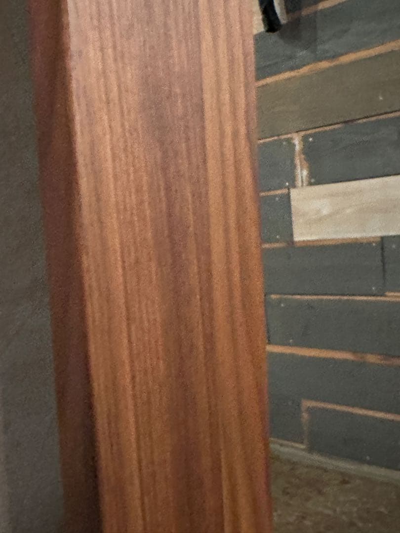 【Momo】鏡　姿見　ミラー　ウォルナット　立て掛け　大きい　格安