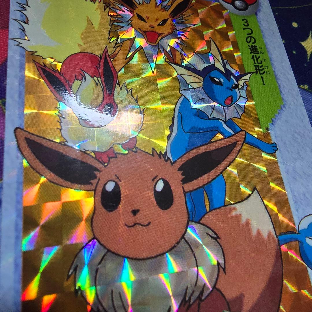 ポケモンカードダス　イーブイ進化形集合