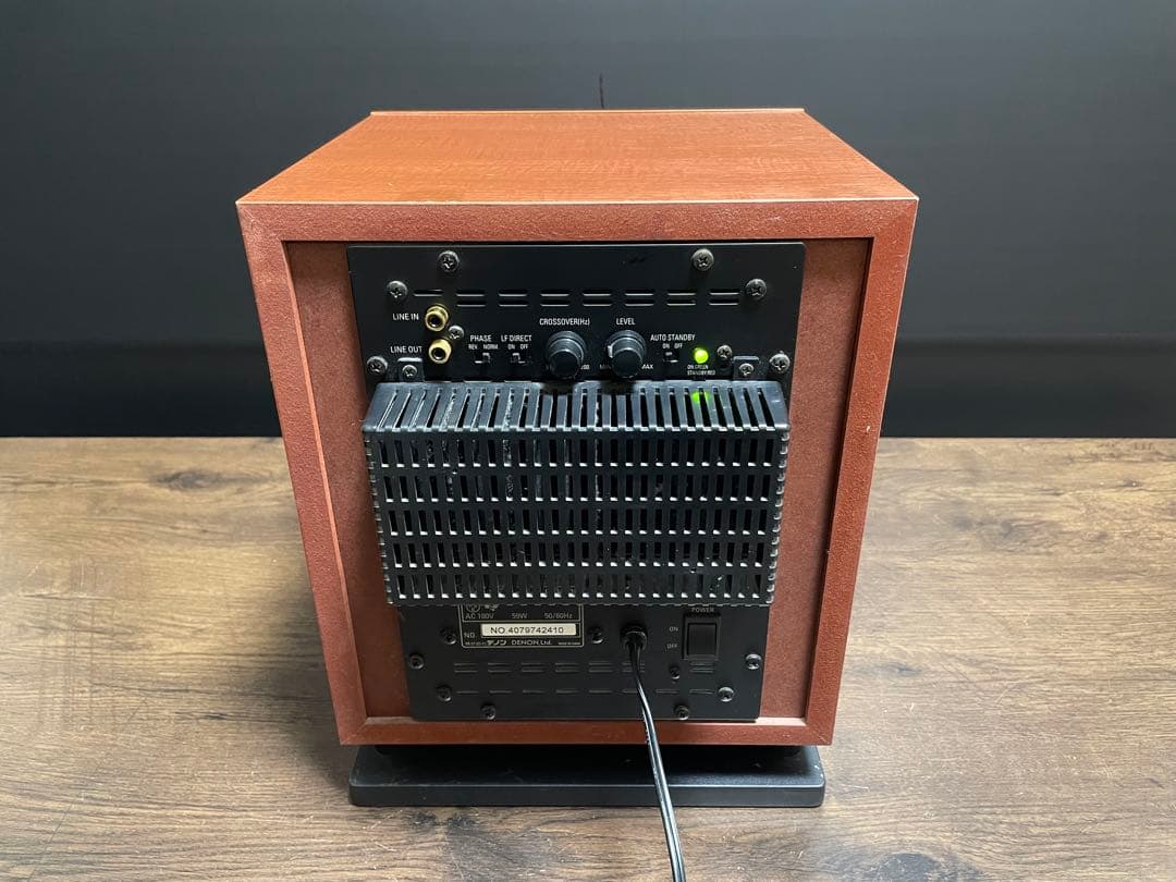 DENON サブウーファー DSW-2L 動作品