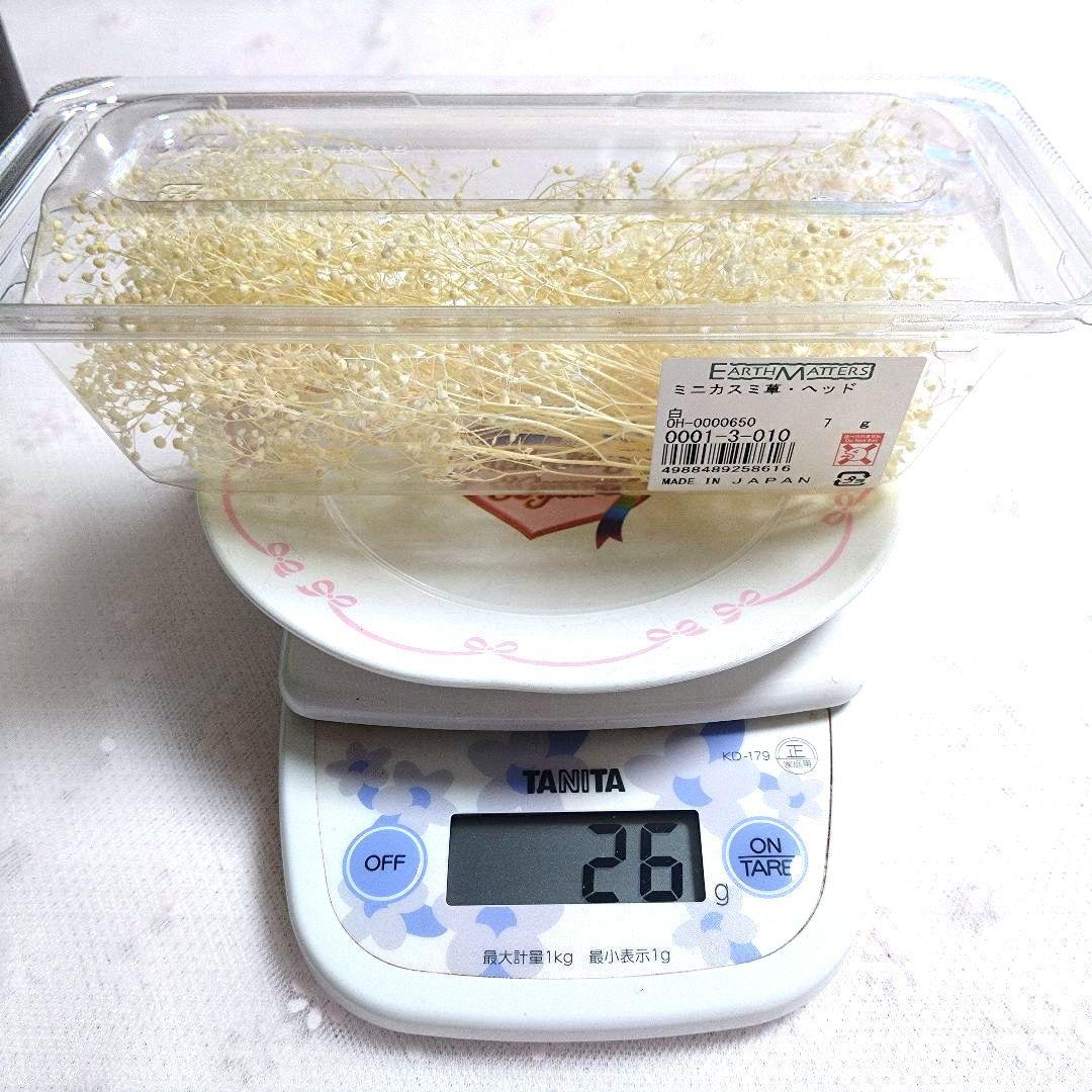 【まとめ売り1】プリザーブドフラワー花材セット 5色他 アジサイ系 ケース入り