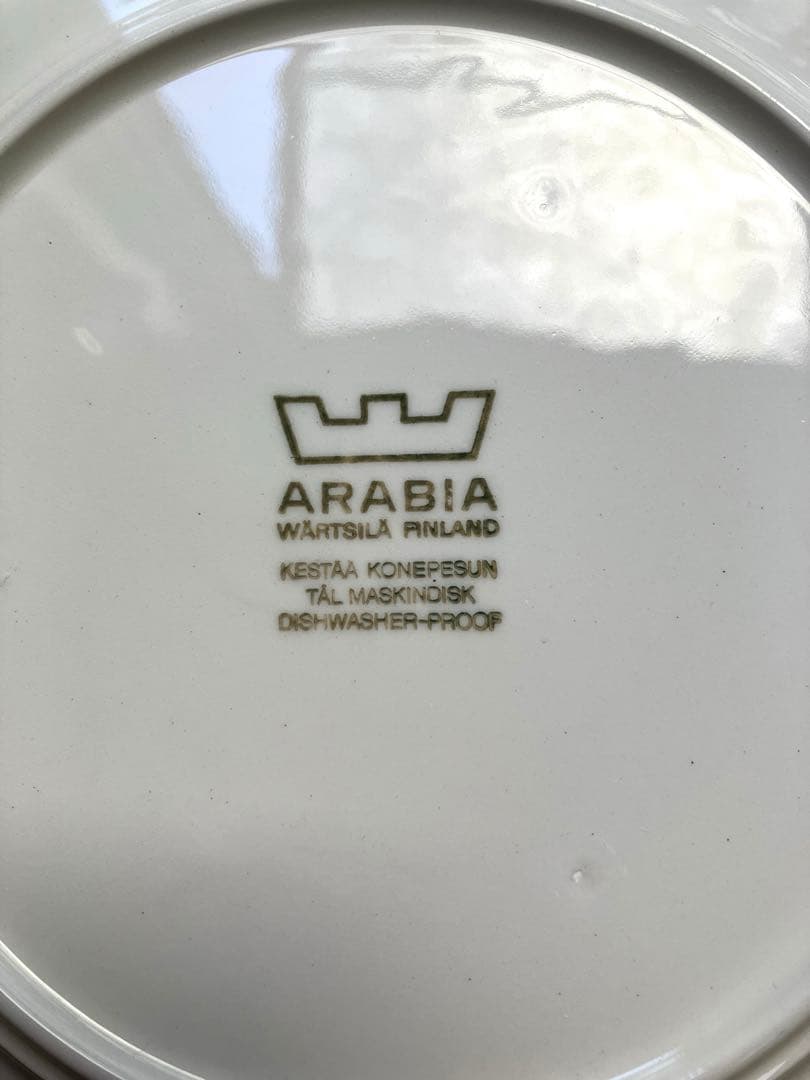 ARABIA/アラビア　Katrilli/カトリーリ　プレート19.5cm