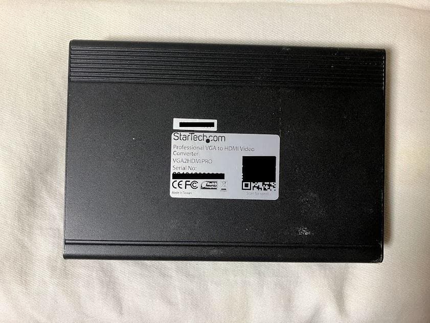 StarTech VGA to HDMI VGA2HDPRO アップスキャン