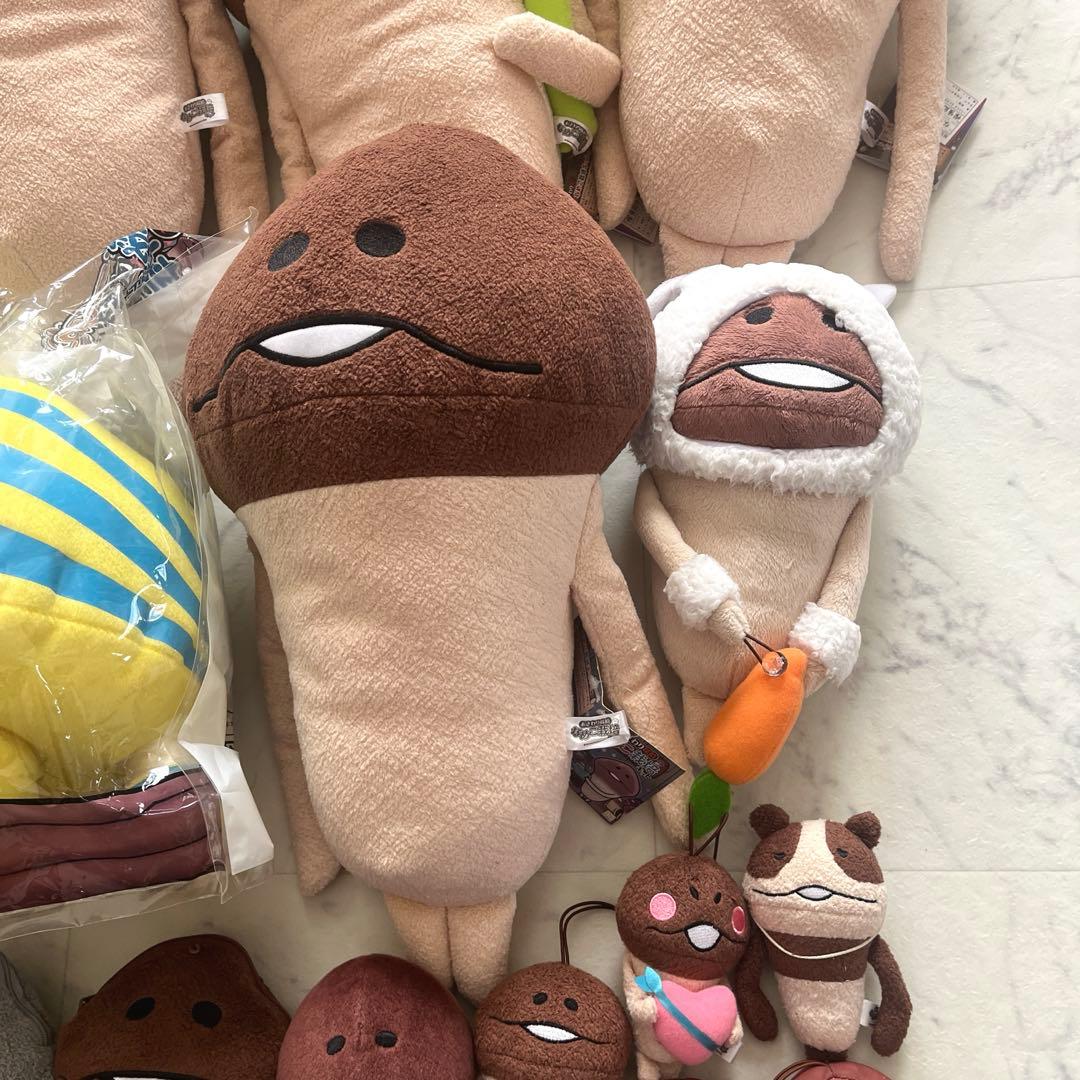 激レア！希少！なめこ栽培キット なめこ ぬいぐるみ マスコット まとめ売り