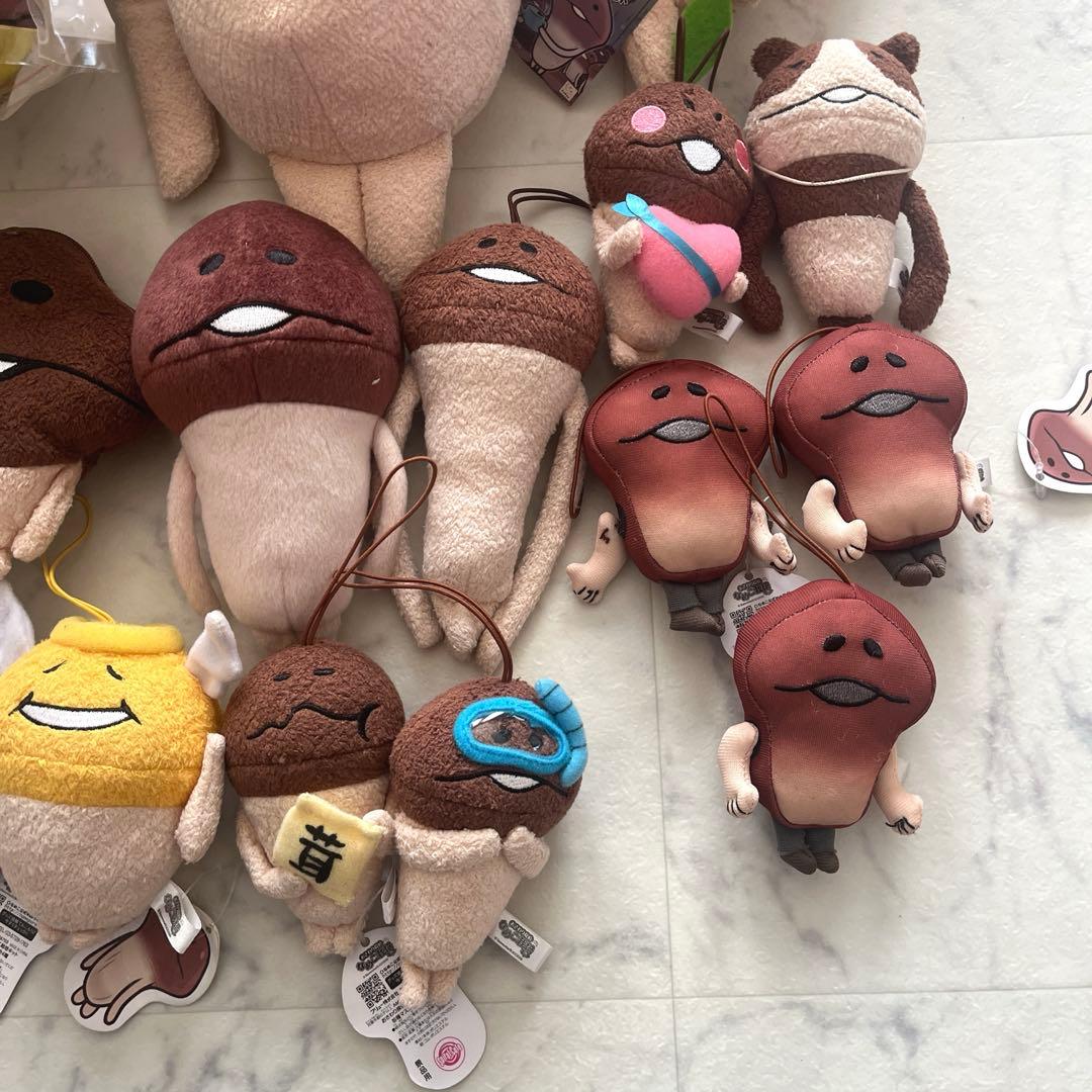 激レア！希少！なめこ栽培キット なめこ ぬいぐるみ マスコット まとめ売り