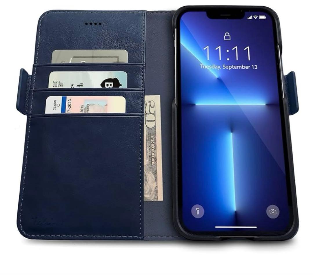 フィボナッチ2イン1 財布型ケース iPhone 14 ProMax