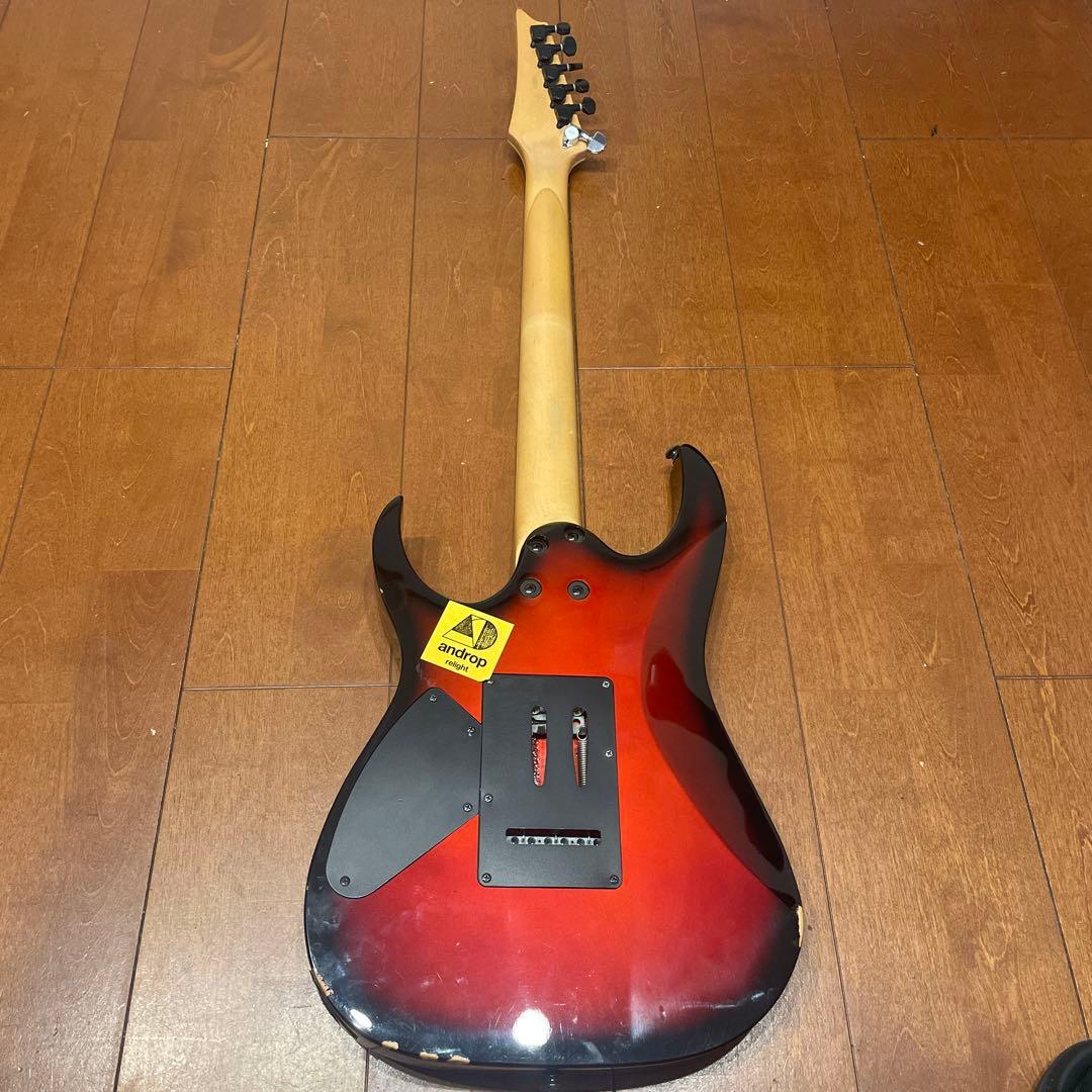 Ibanez エレキギター レッド・ブラックグラデーション