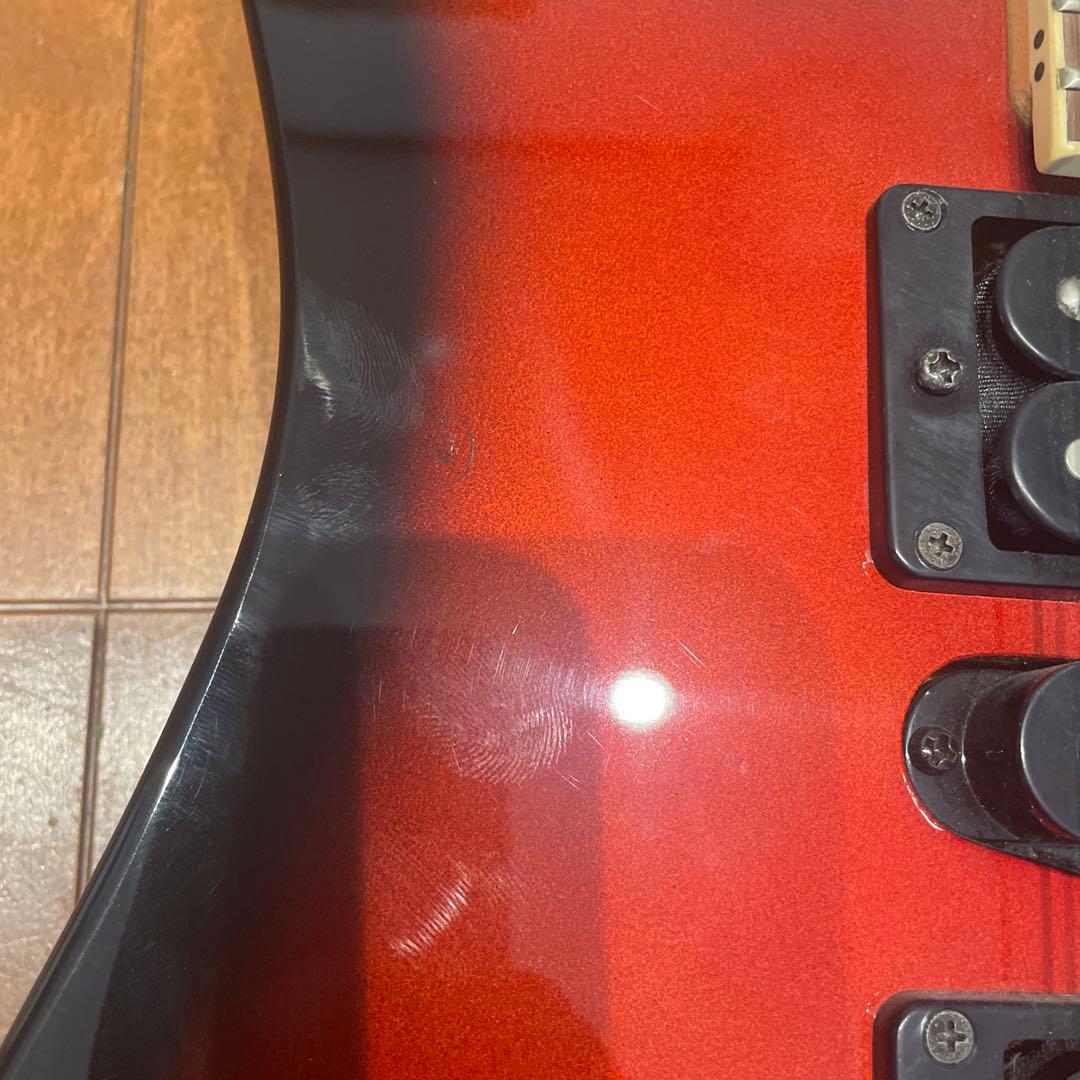 Ibanez エレキギター レッド・ブラックグラデーション