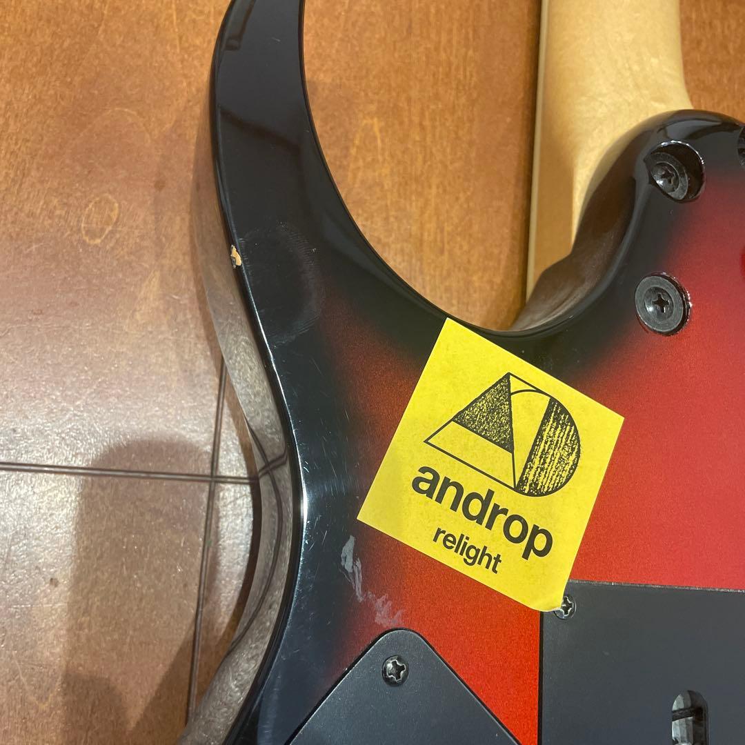 Ibanez エレキギター レッド・ブラックグラデーション