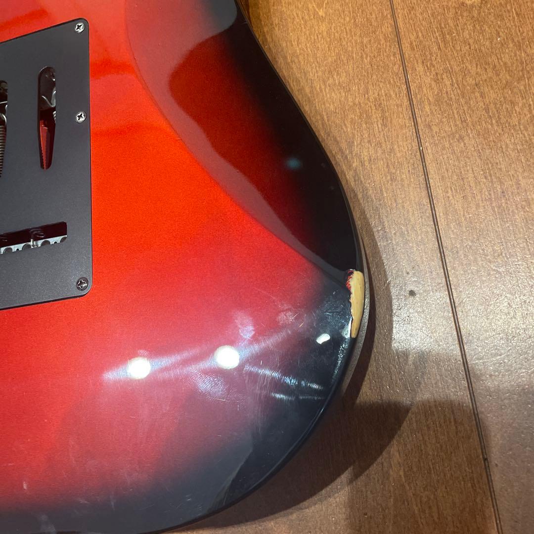 Ibanez エレキギター レッド・ブラックグラデーション