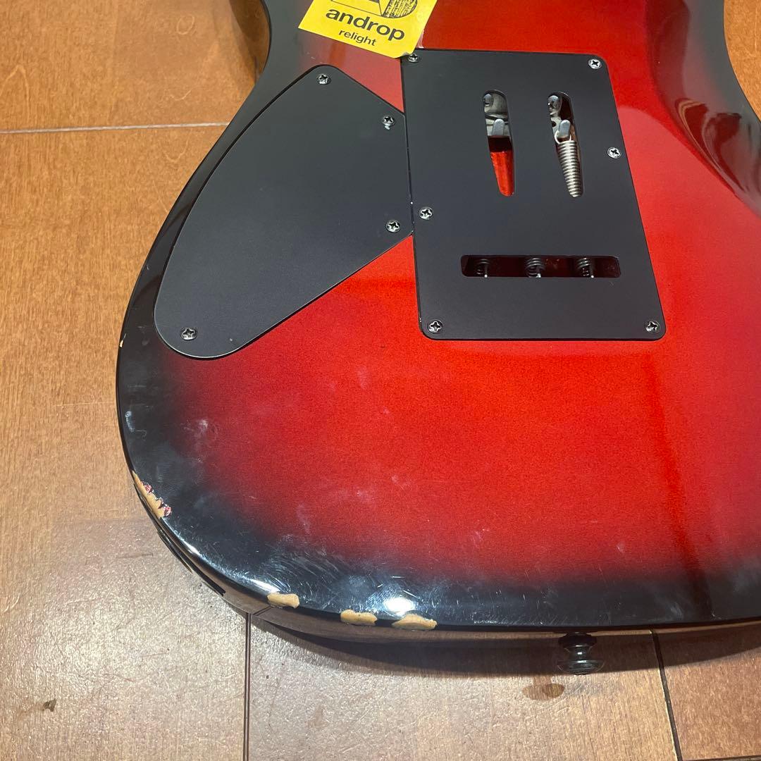 Ibanez エレキギター レッド・ブラックグラデーション