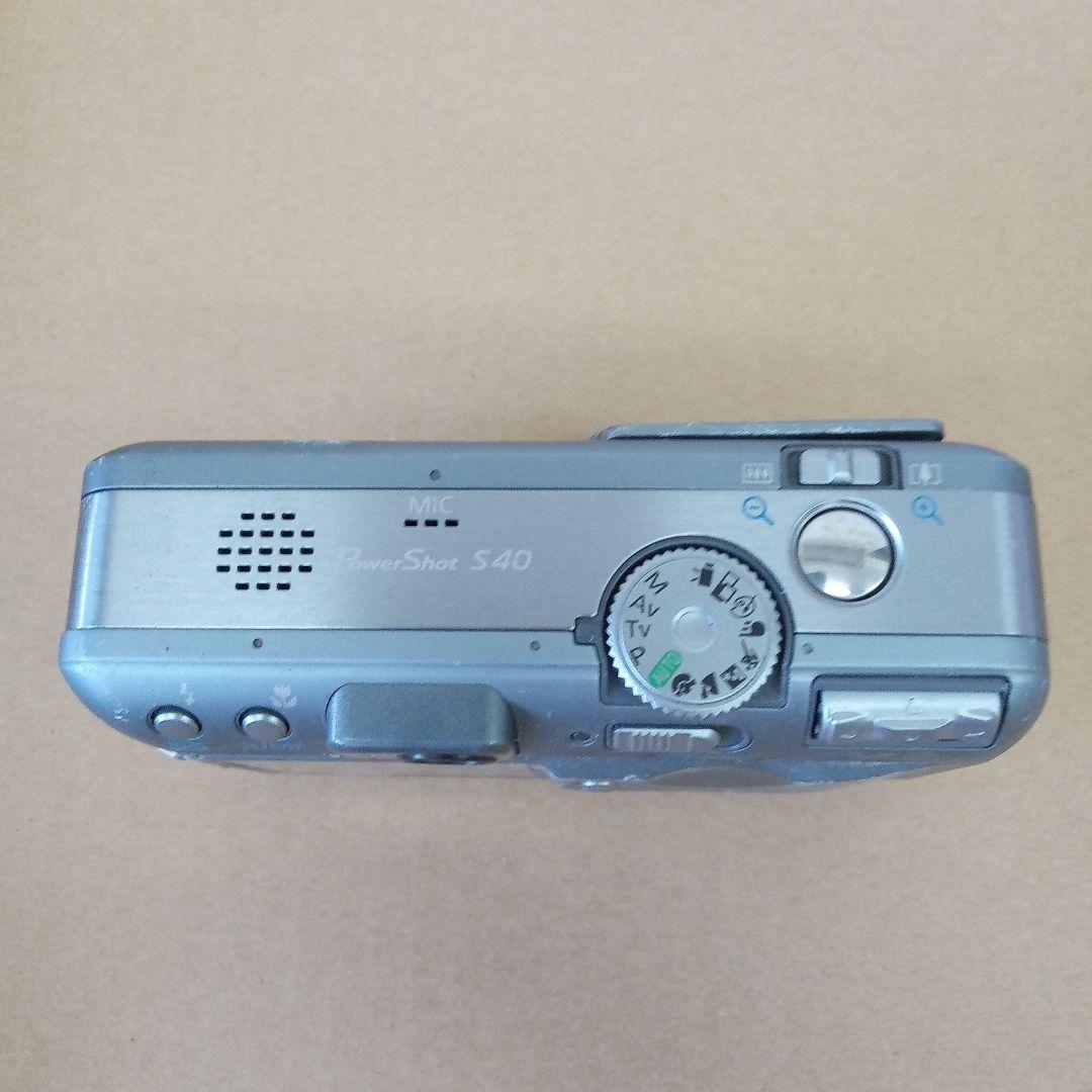 Canon PowerShot S40デジタルカメラ動作未確認ジャンク品