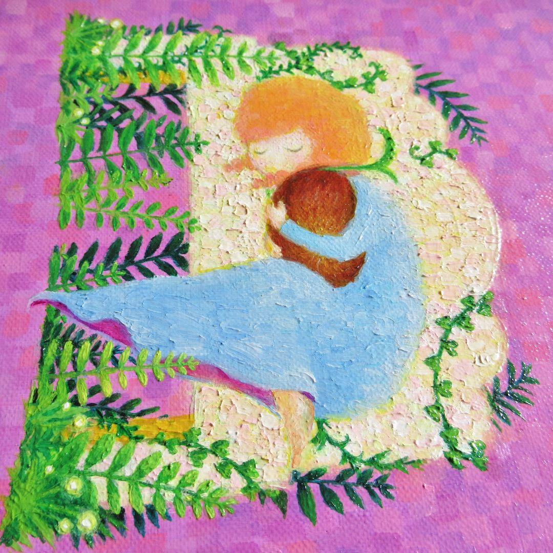 [匿名で配送] 一点もの グレーヌ 油絵 油彩