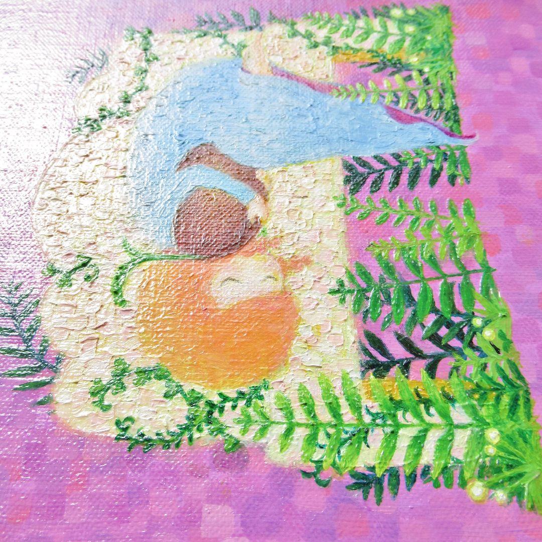 [匿名で配送] 一点もの グレーヌ 油絵 油彩