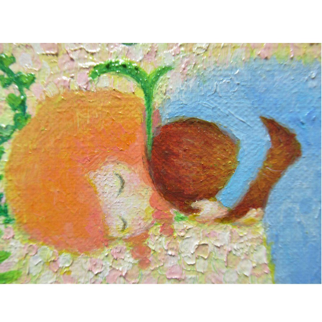 [匿名で配送] 一点もの グレーヌ 油絵 油彩