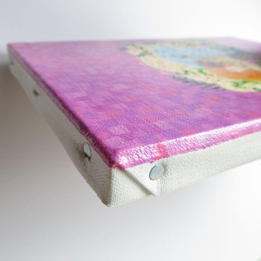 [匿名で配送] 一点もの グレーヌ 油絵 油彩