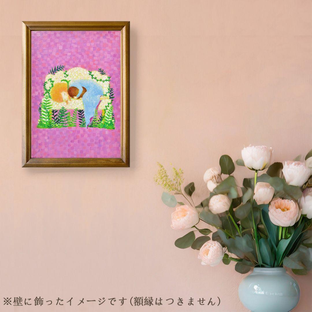 [匿名で配送] 一点もの グレーヌ 油絵 油彩