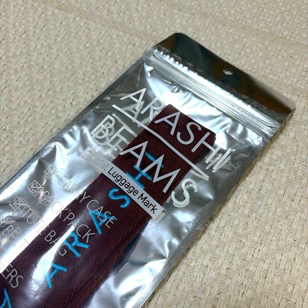 【美品】嵐を旅する展覧会　Noritakeトートバッグ　ラゲッジタグ(赤)