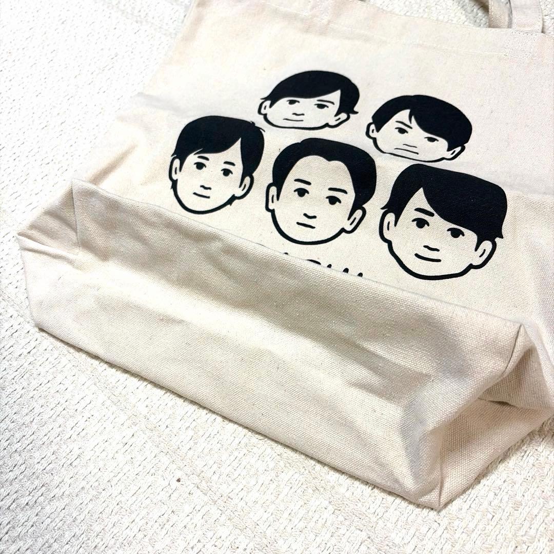 【美品】嵐を旅する展覧会　Noritakeトートバッグ　ラゲッジタグ(赤)