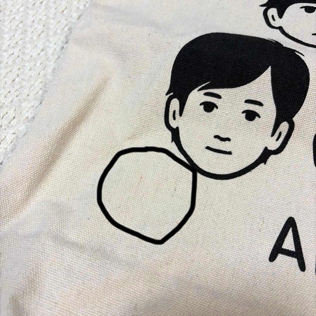 【美品】嵐を旅する展覧会　Noritakeトートバッグ　ラゲッジタグ(赤)