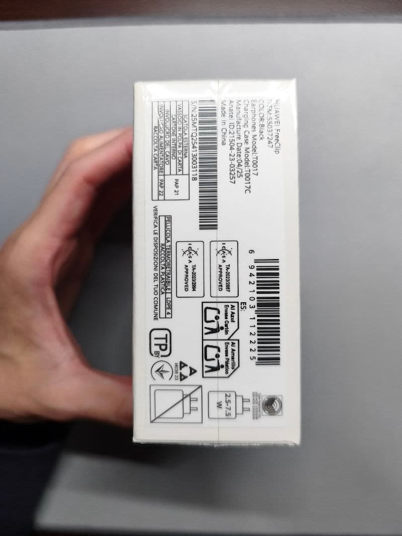 HUAWEI FreeClip ワイヤレスイヤホン