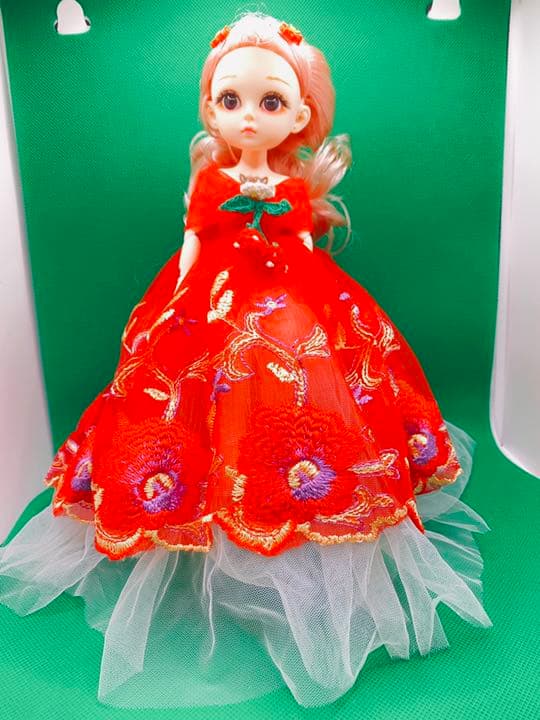 歌える・話せるチャイナドール　レッド