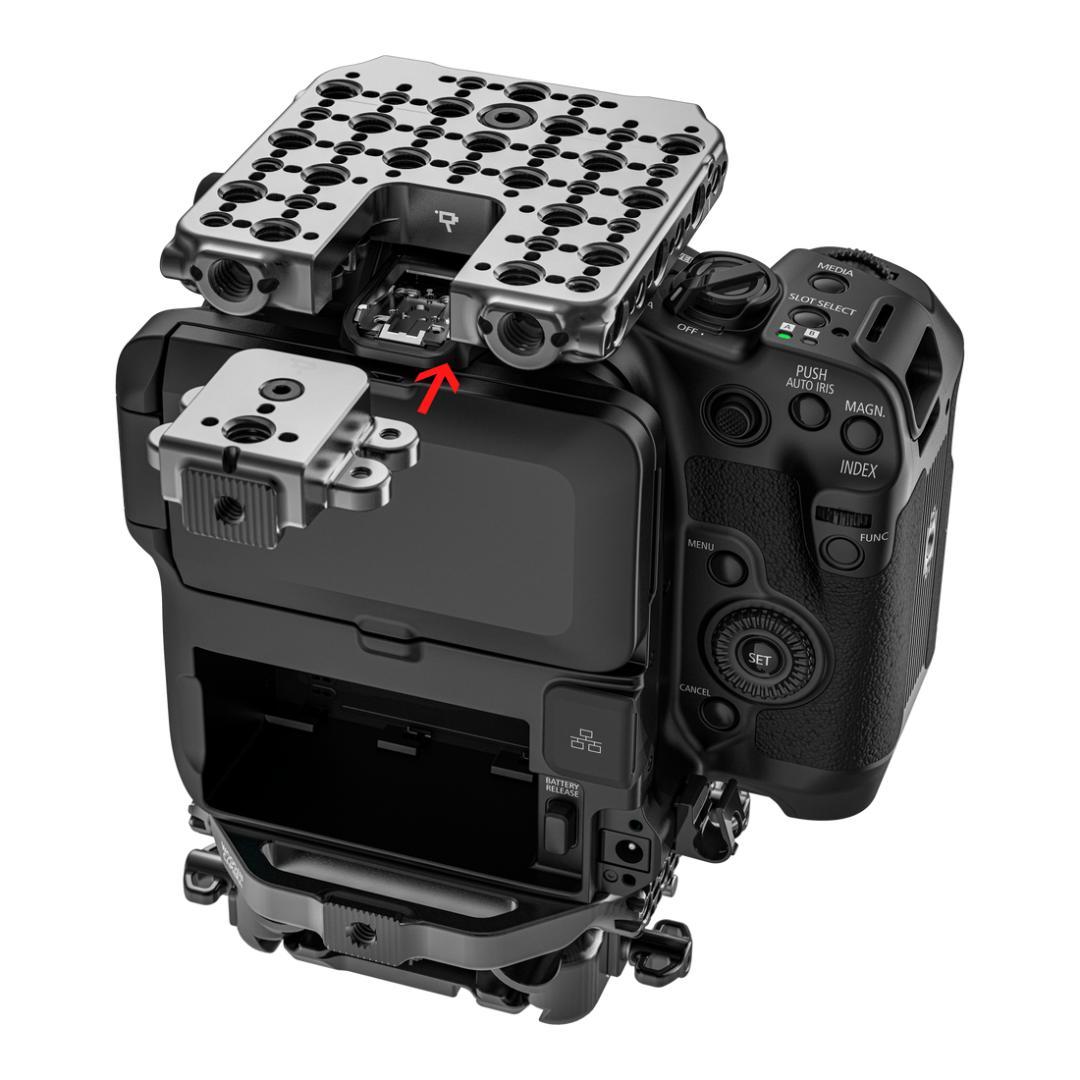 canon c80用wooden camera top plateトッププレート