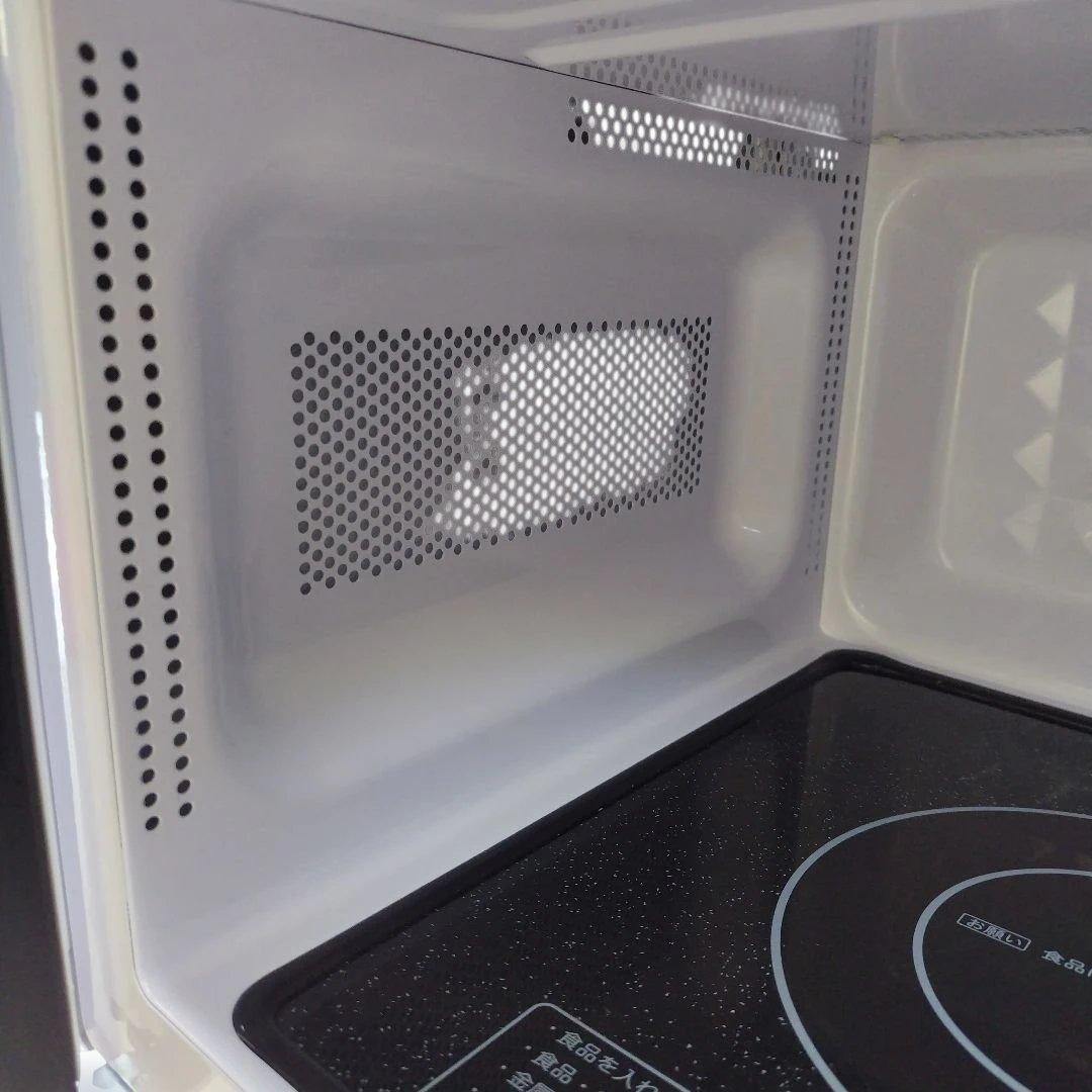 【美品】アイリスオーヤマ　電子レンジ　KMB-186-W　2024年製　ホワイト