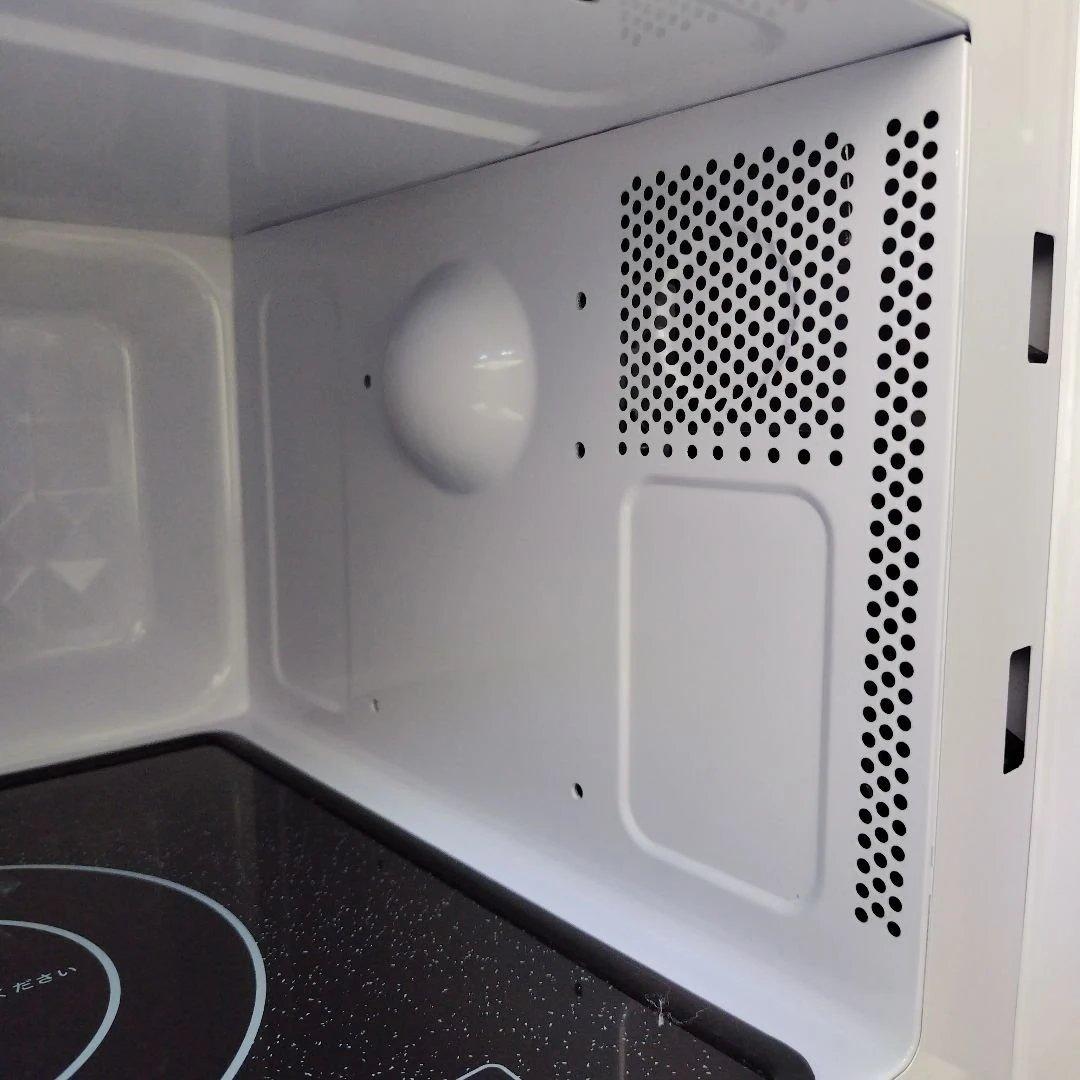 【美品】アイリスオーヤマ　電子レンジ　KMB-186-W　2024年製　ホワイト