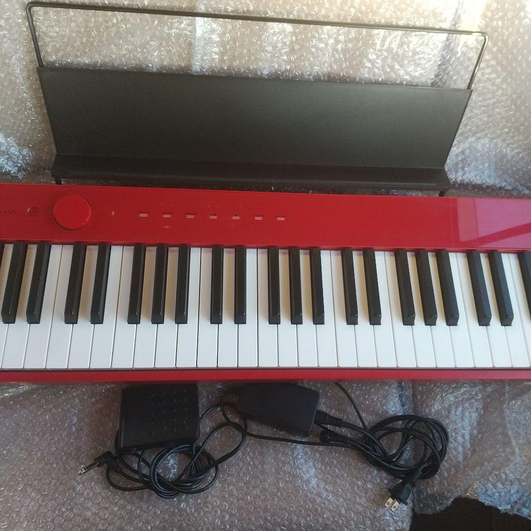 ✨美品✨★CASIO privia px-s1000 電子ピアノ 赤★譜面立付き