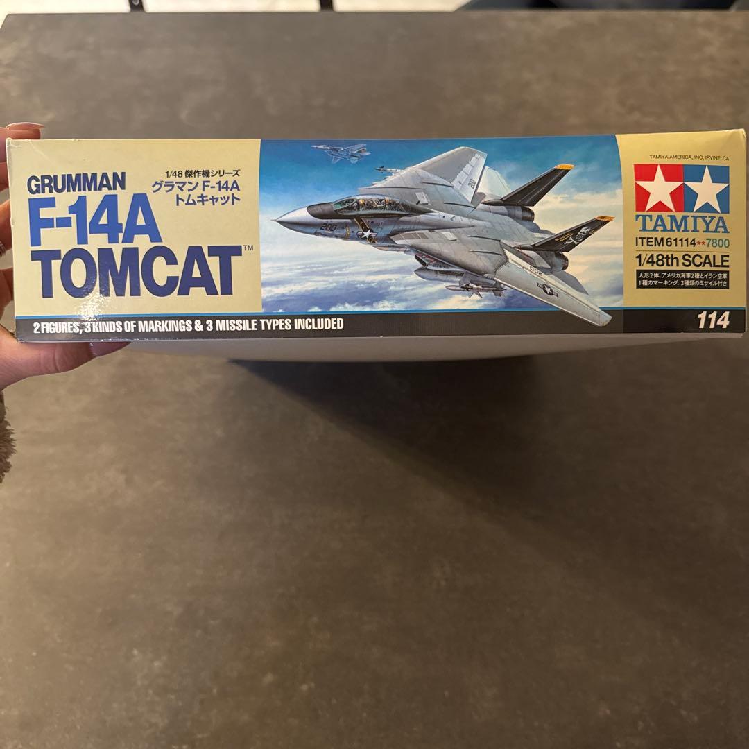 【新品未組立】タミヤ グラマンF-14Aトムキャット