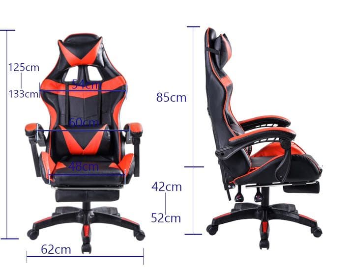 チェア 椅子 ゲーミングチェア オフィスチェア 赤 黒 青 ブラック 本田翼愛用