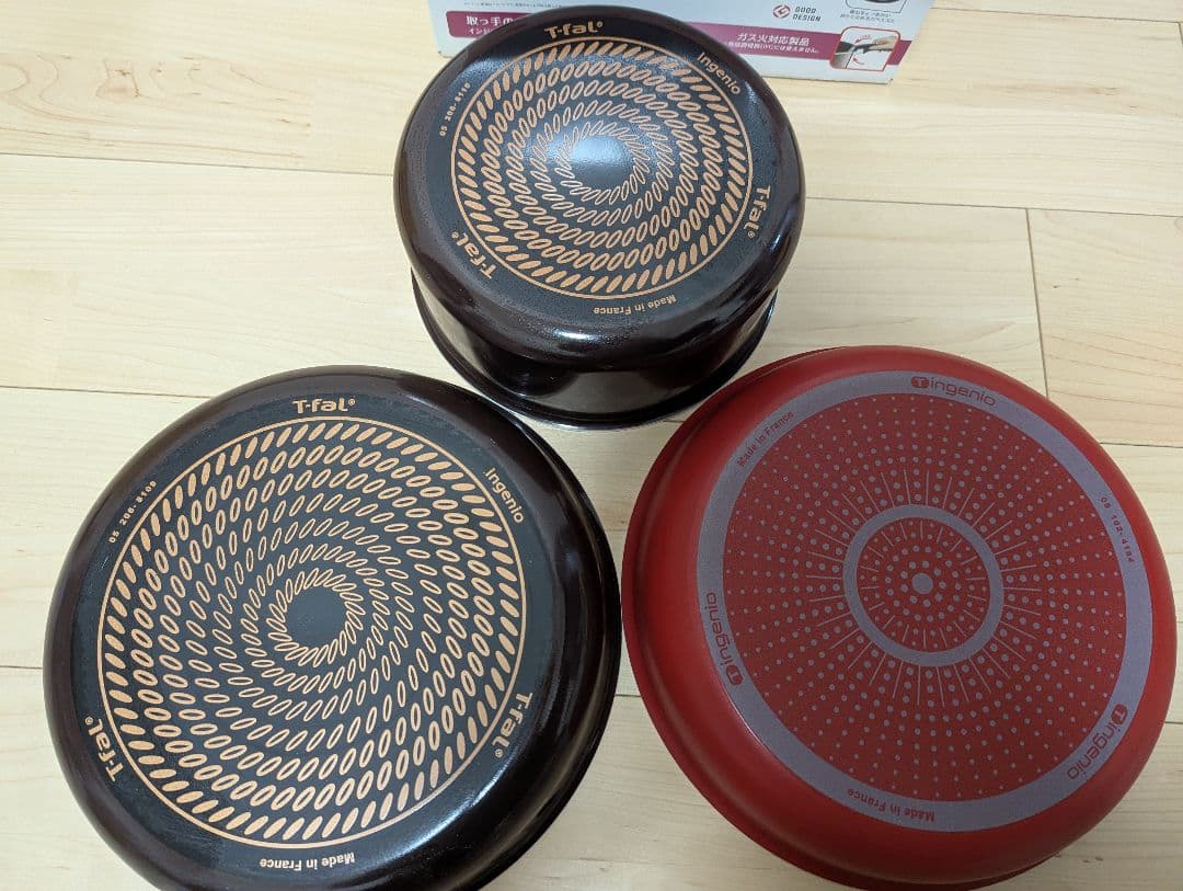 【新品・未使用】T-fal 鍋・フライパン ガス火専用 3点セット