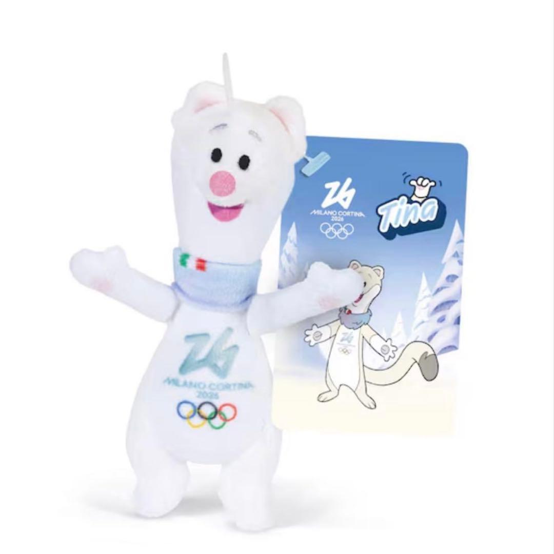 新品 ミラノ オリンピック 2026 マスコット ぬいぐるみ ティナ　13cm