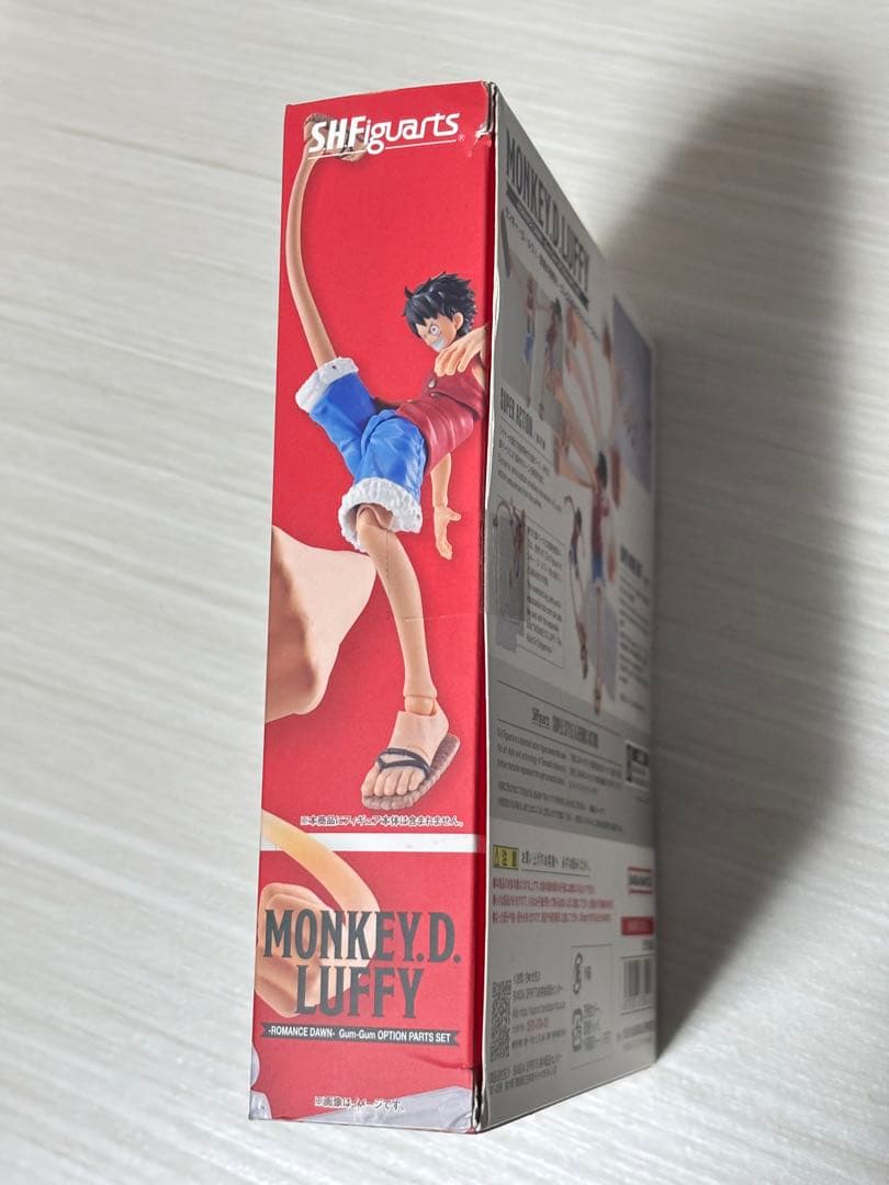 S.H.Figuarts モンキー D ルフィ ゴムゴムのオプションパーツセット