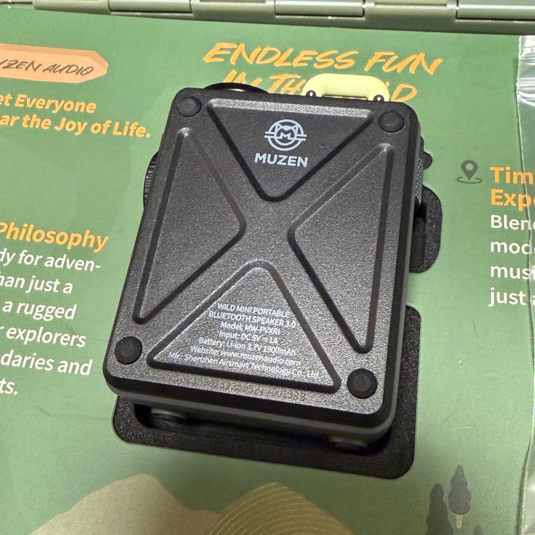 MUZEN Wild Mini Bluetooth スピーカー 第3世代