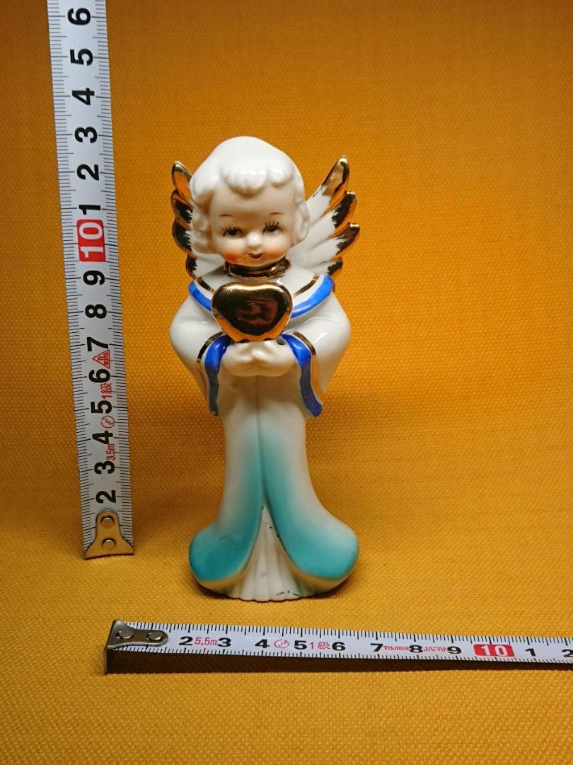 ビンテージ　人形　天使　陶器　置物　インテリア　工芸品　美術品　A2851