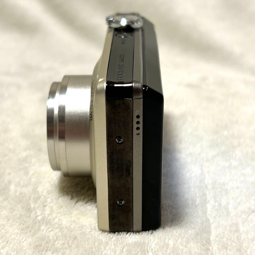 【美品 動作確認済】Nikon Coolpix S6000 シルバー デジカメ