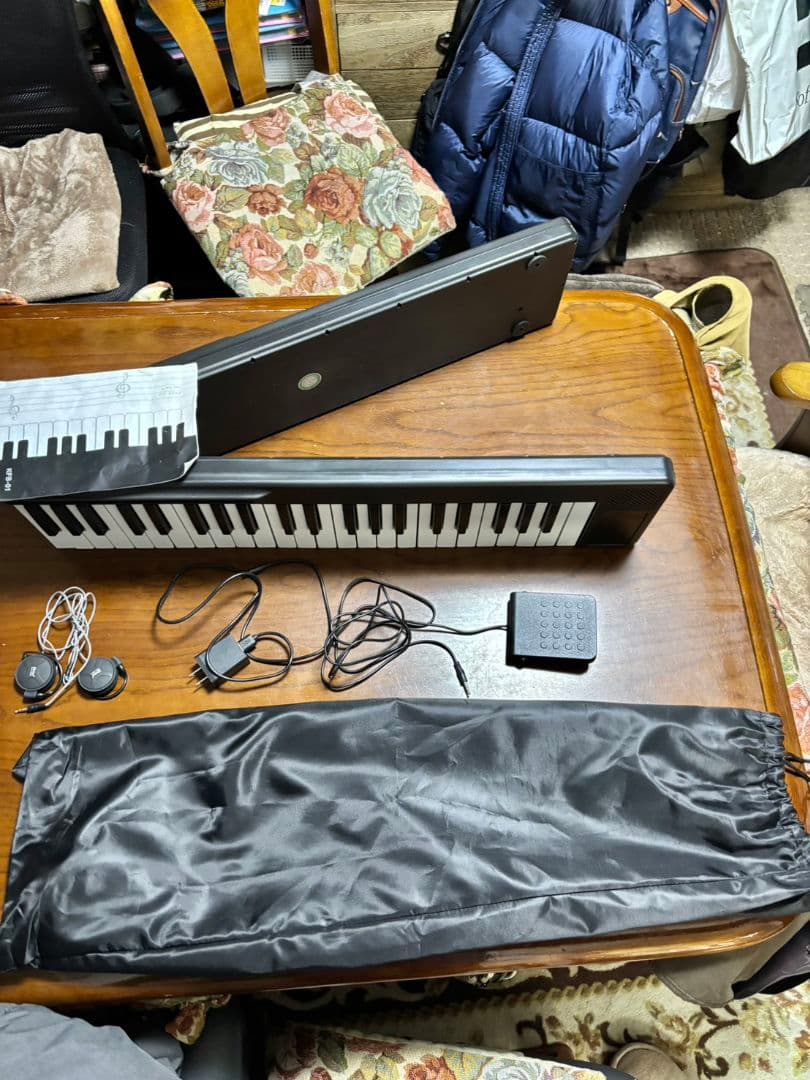 88鍵盤折りたたみ式電子ピアノセット