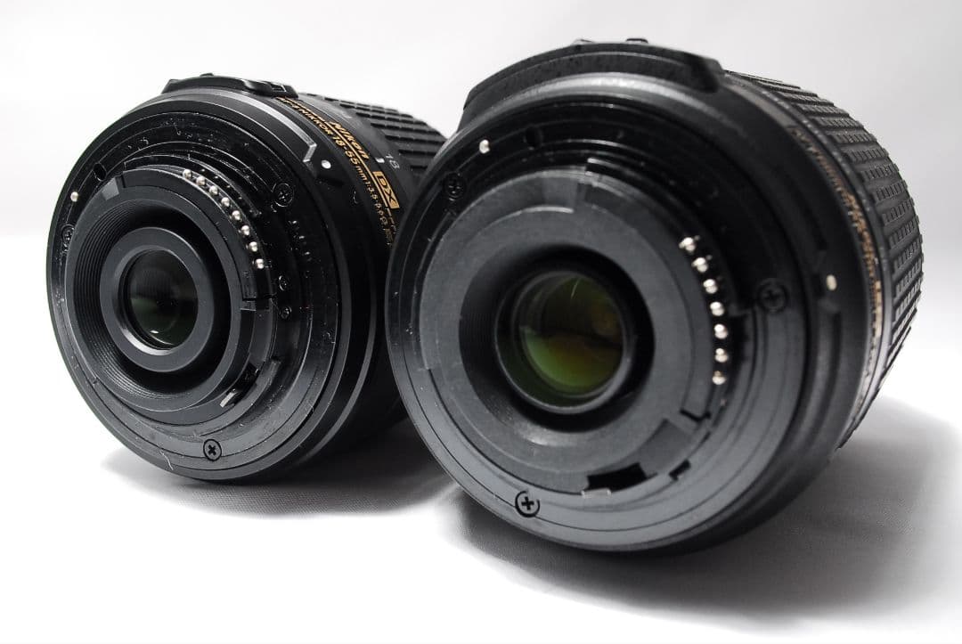 ✨️Nikon D3100✨標準＋望遠Wレンズ✨手ブレ補正付き✨すぐ撮影OK