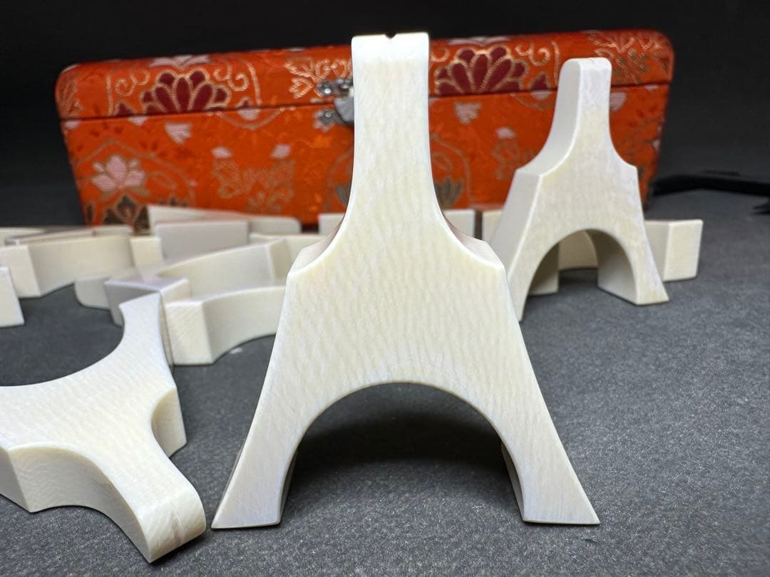 極上　三線　琴柱 筝柱　天然素材 14個セット 和楽器　御　箏琴柱 高級琴