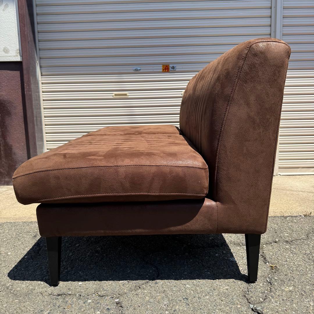 CRASHGATE GRESS SOFA ブラウン 二人掛け アームレス