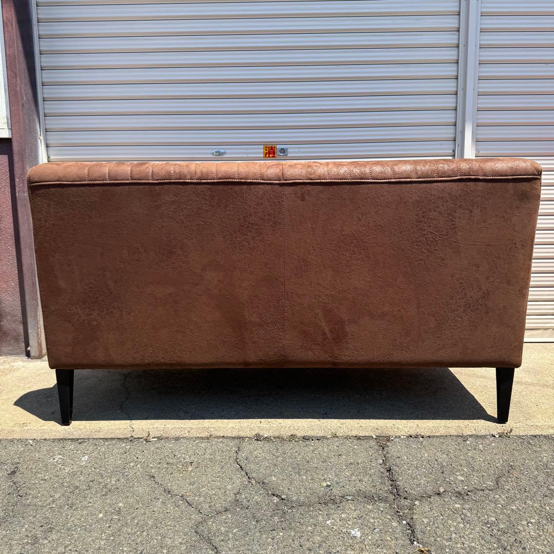 CRASHGATE GRESS SOFA ブラウン 二人掛け アームレス