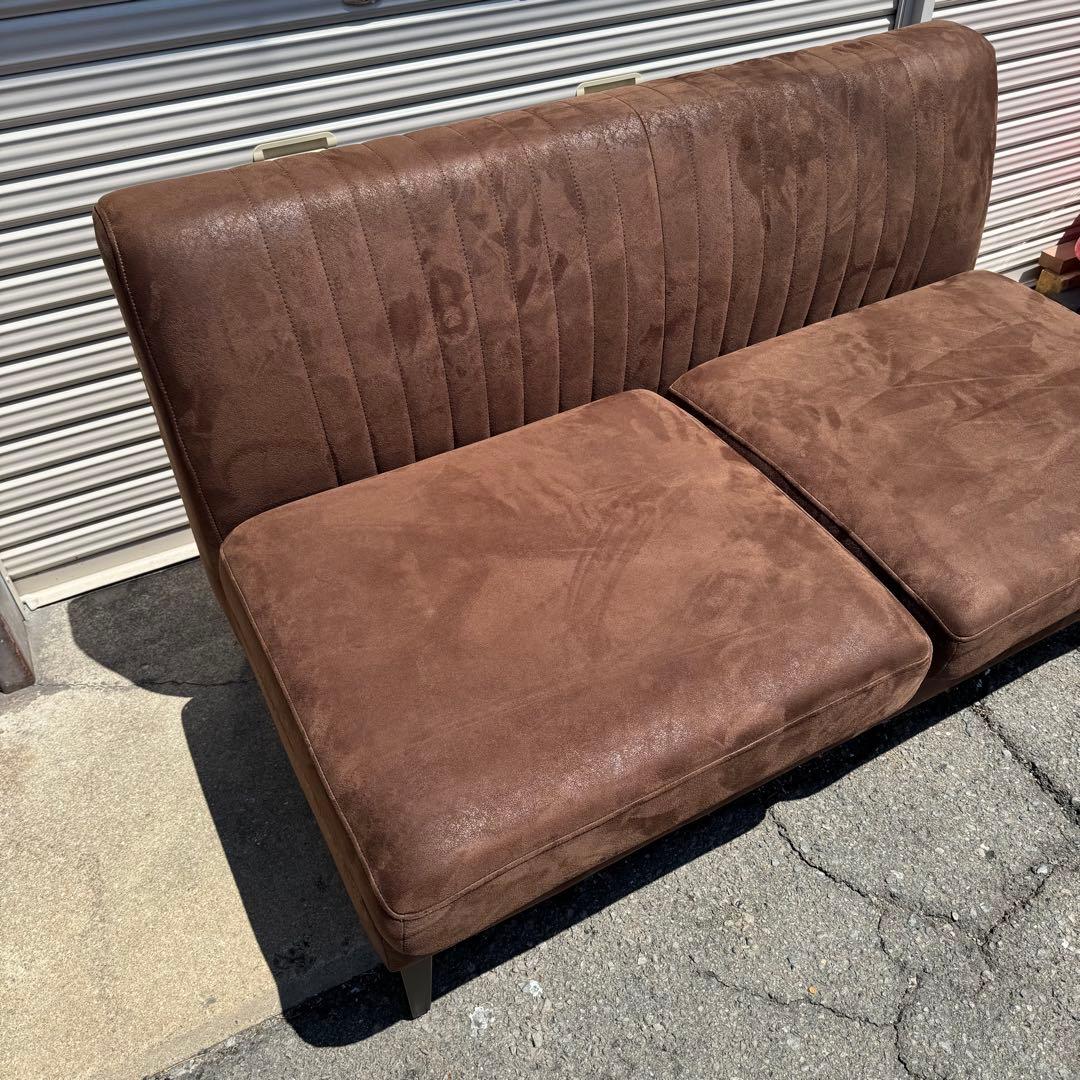 CRASHGATE GRESS SOFA ブラウン 二人掛け アームレス