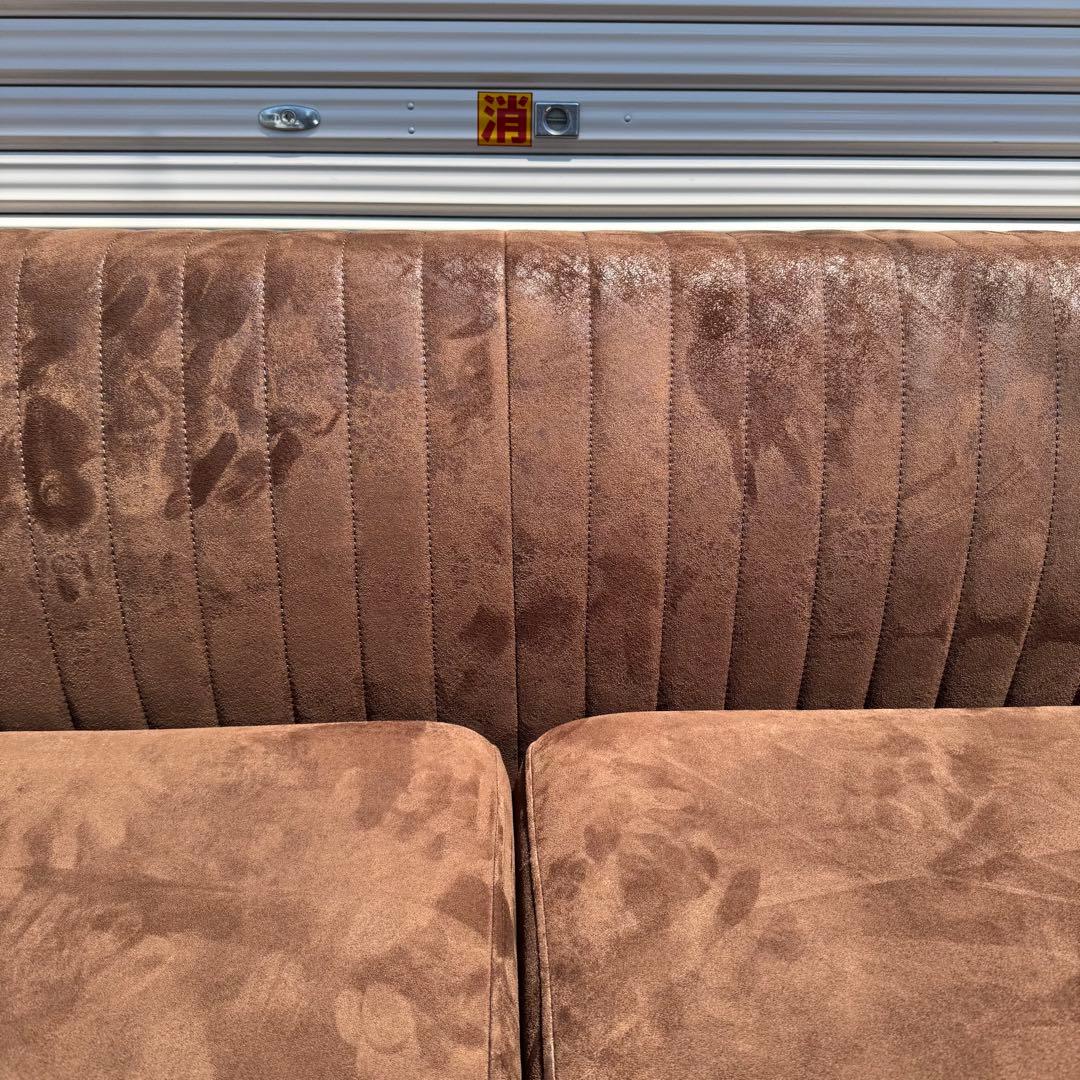 CRASHGATE GRESS SOFA ブラウン 二人掛け アームレス