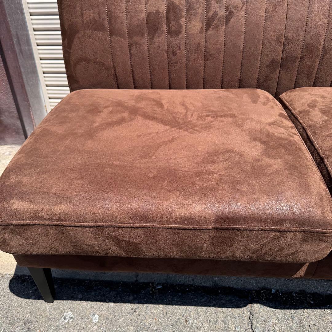 CRASHGATE GRESS SOFA ブラウン 二人掛け アームレス