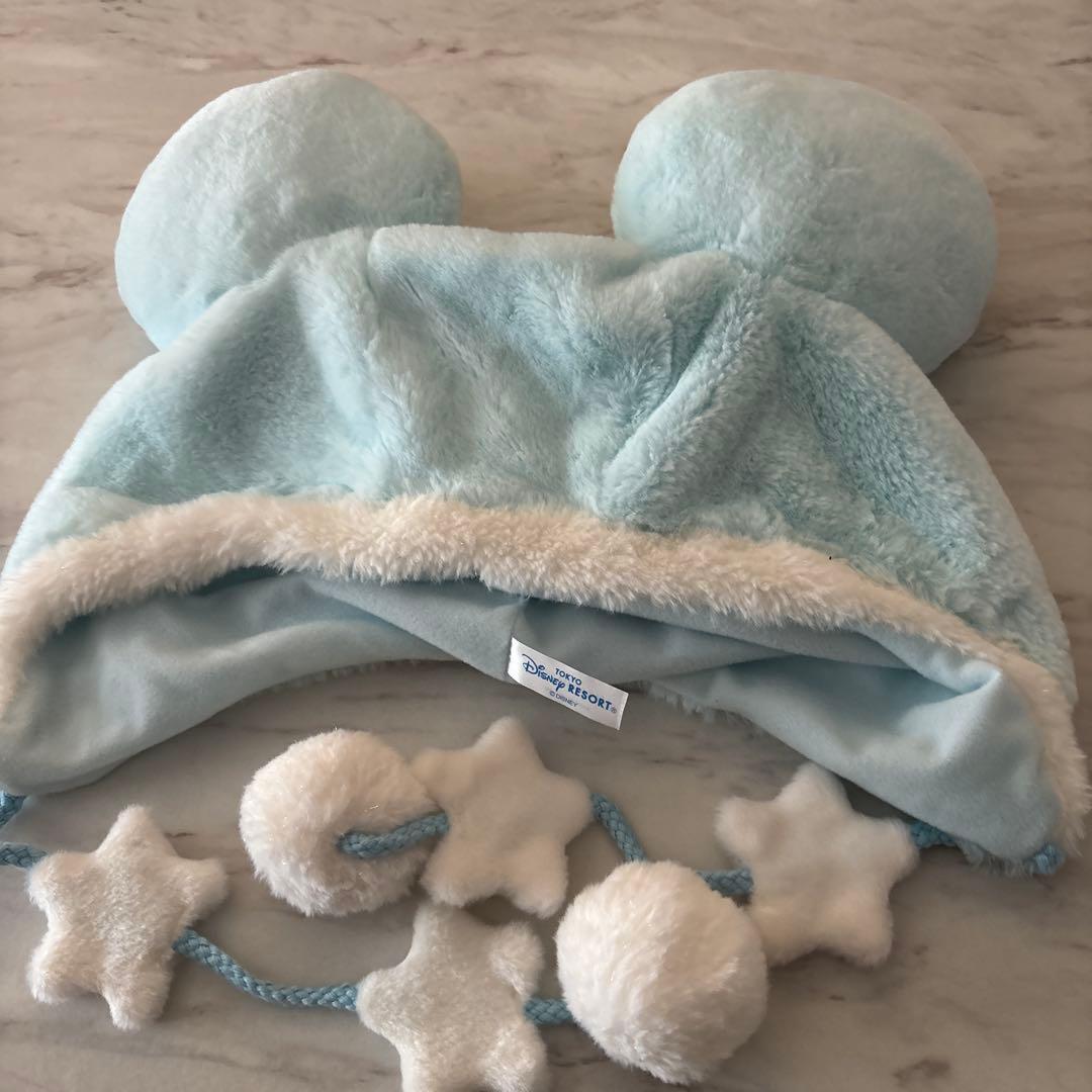 ディズニー ファンキャップ 星 パステル ピンク 水色 ミッキー　ミニー セット