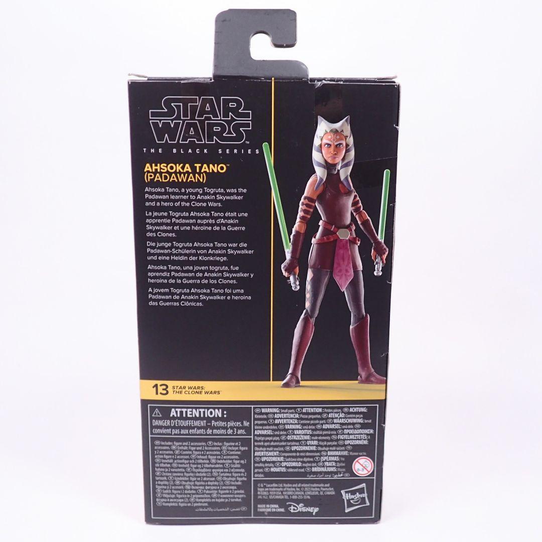 アソーカ・タノ パダワン ブラックシリーズ 6インチ フィギュア