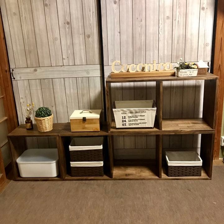 【オープンシェルフ3点セット】アレンジ多彩のオープンシェルフ新発売3色から選べる